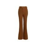 Patou Flared trousers in Autumn Leaf sustainable wool and organic cotton tweed