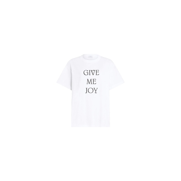 Patou Give Me Joy t-shirt in White organic cotton