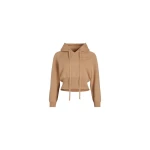 Patou Hoodie in Biscuit sustainable wool and cashmere blend