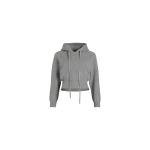 Patou Hoodie in Grey sustainable wool and cashmere blend