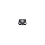 Patou Hôtel du Cap-Eden-Roc cotton ribbed striped shorts in Black White Stripes
