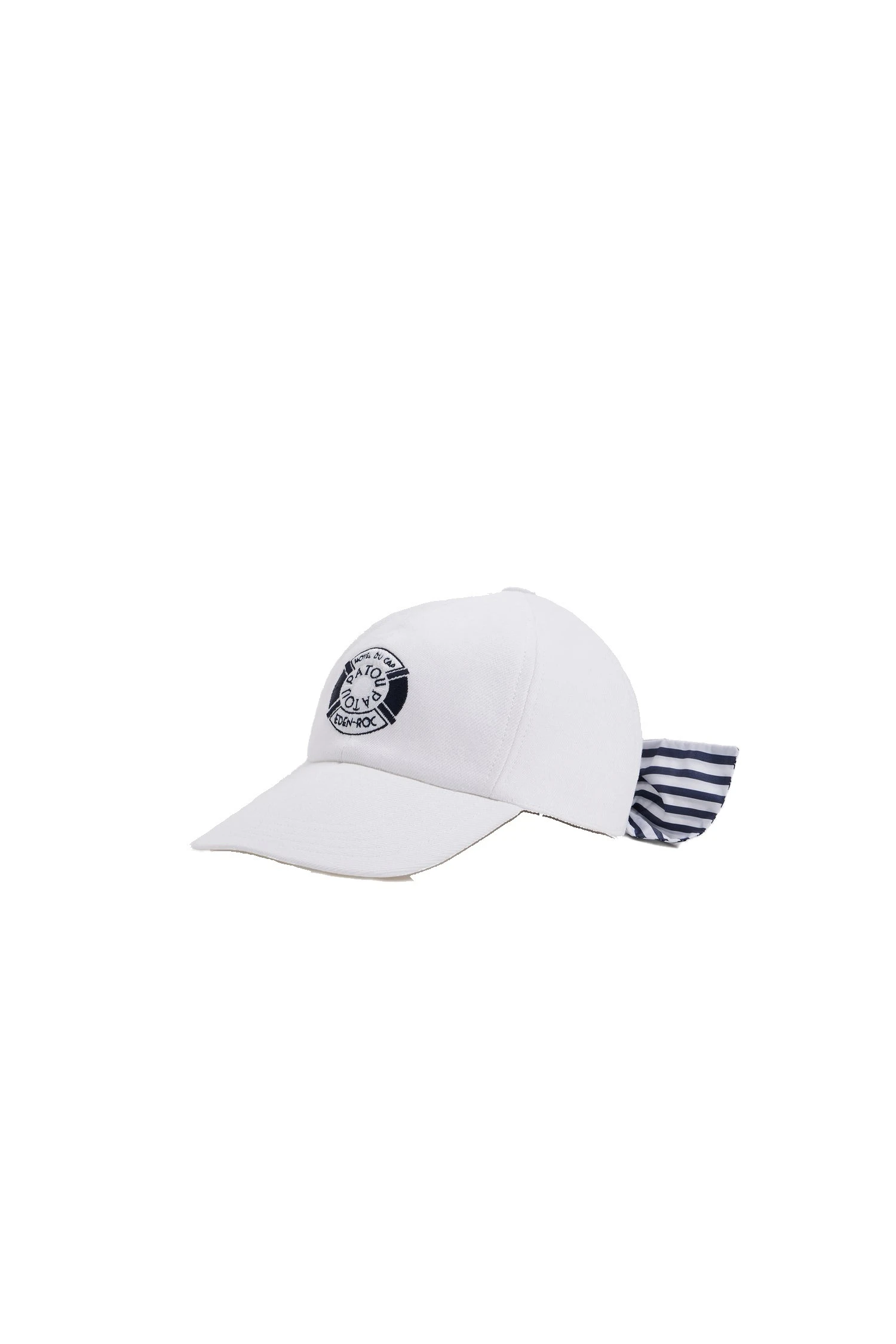 Patou Hôtel du Cap-Eden-Roc couture cap in White cotton | Accessories | Coveti Patou Hôtel du Cap-Eden-Roc couture cap in White cotton