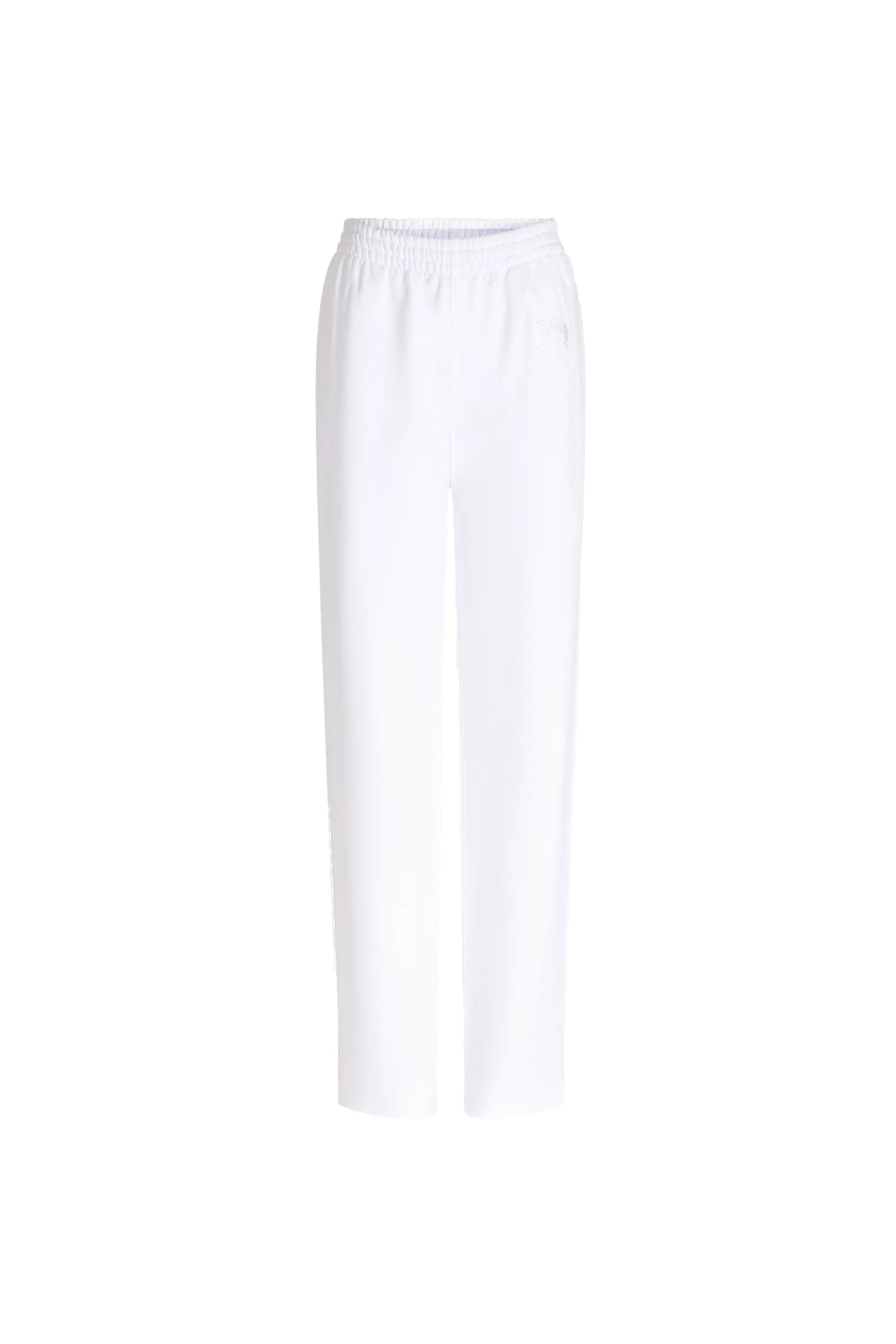 Patou Hôtel du Cap-Eden-Roc organic cotton elasticated waist trousers in White | Pants | Coveti Patou Hôtel du Cap-Eden-Roc organic cotton elasticated waist trousers in White