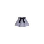 Patou Hôtel du Cap-Eden-Roc recycled faille bloomer skirt in Offshore Stripes