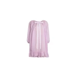 Patou Hôtel du Cap-Eden-Roc volume beach dress in Eden Beach Stripes blended lyocell and silk