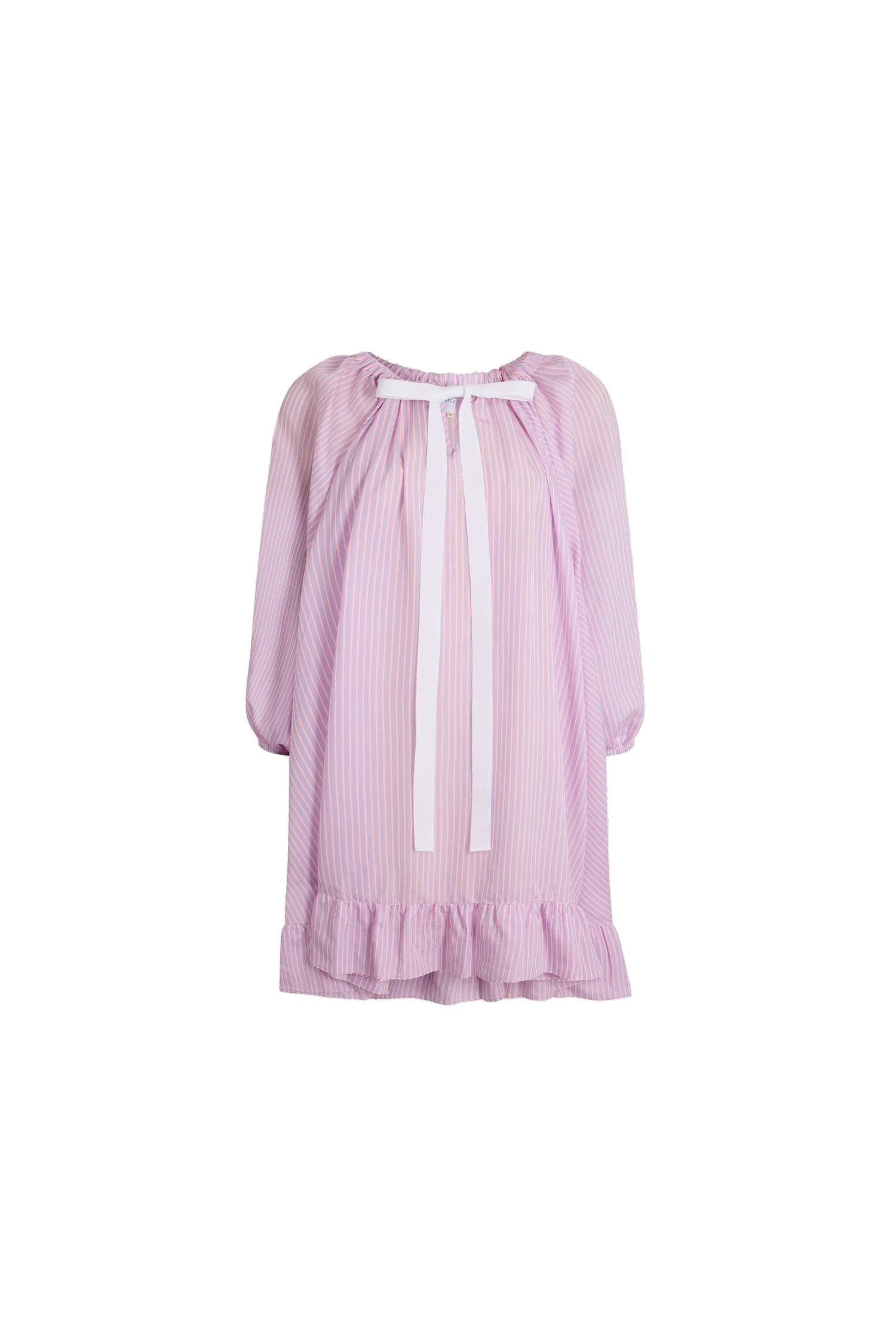 Patou Hôtel du Cap-Eden-Roc volume beach dress in Eden Beach Stripes blended lyocell and silk | Dresses | Coveti Patou Hôtel du Cap-Eden-Roc volume beach dress in Eden Beach Stripes blended lyocell and silk
