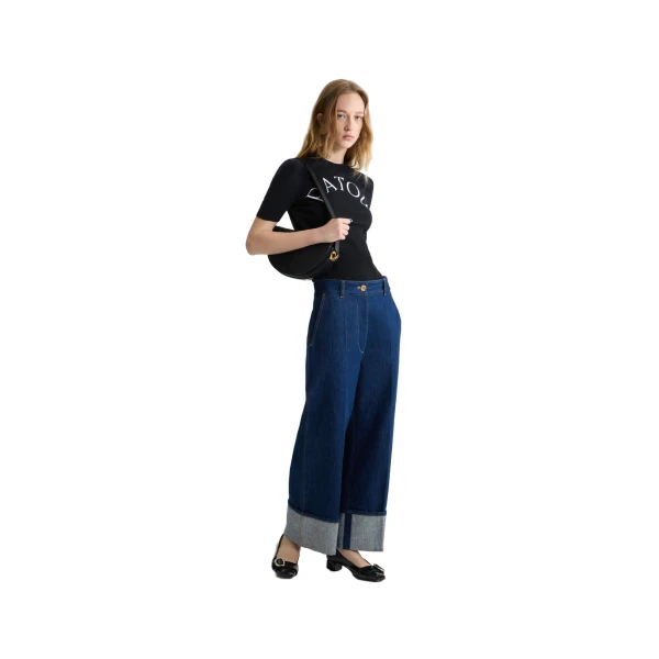 Iconic denim trousers in Rodeo Blue - Image 2