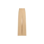 Patou Iconic gabardine trousers in Sand organic cotton