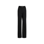 Patou Iconic long trousers in Black virgin wool
