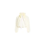Patou Iconic organic cotton voluminous striped top in Lemonade Stripes
