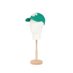 Patou JP cap in Forest Green cotton