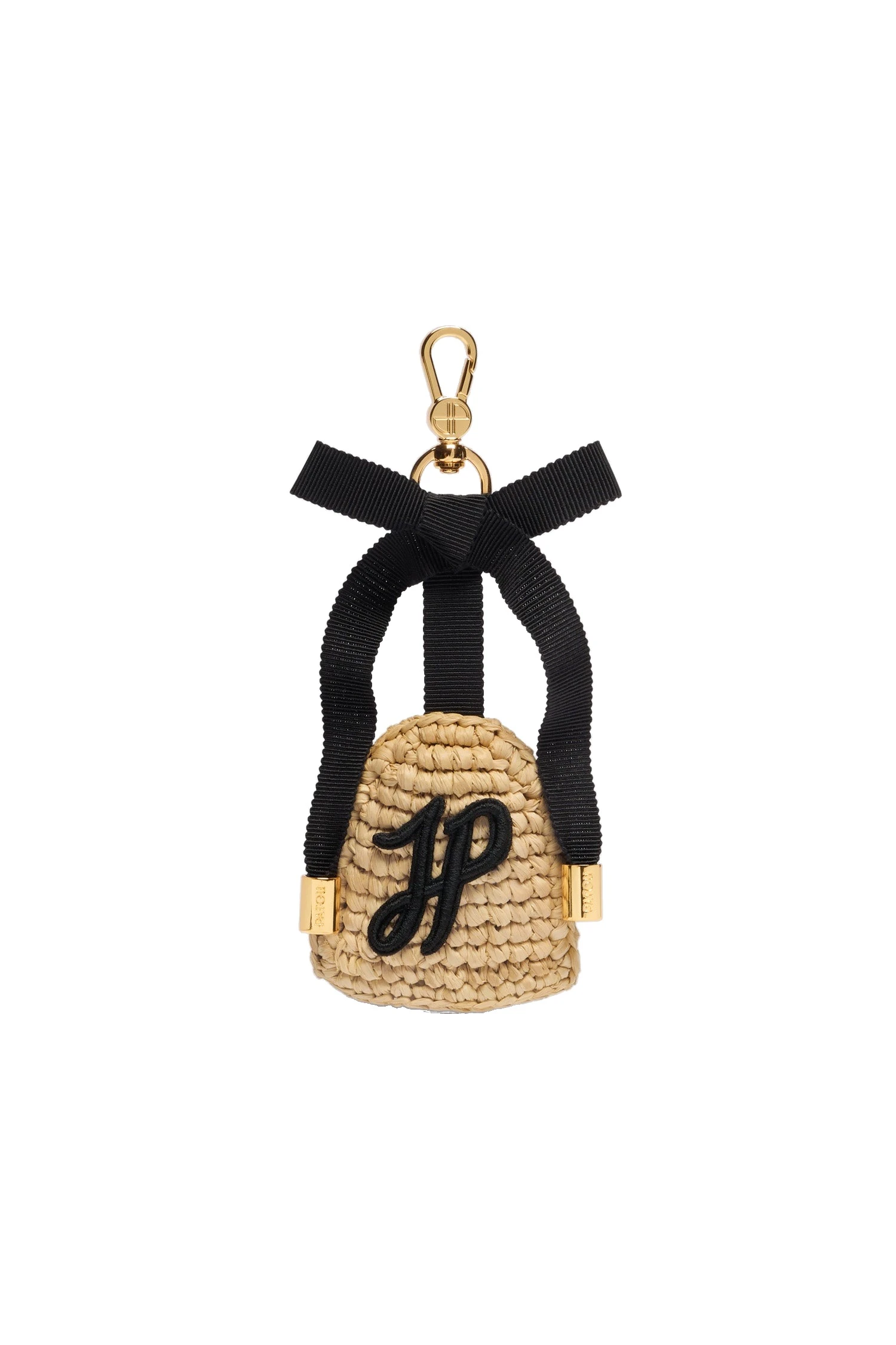 Patou Keyholder in Vanilla raffia | Accessories | Coveti Patou Keyholder in Vanilla raffia