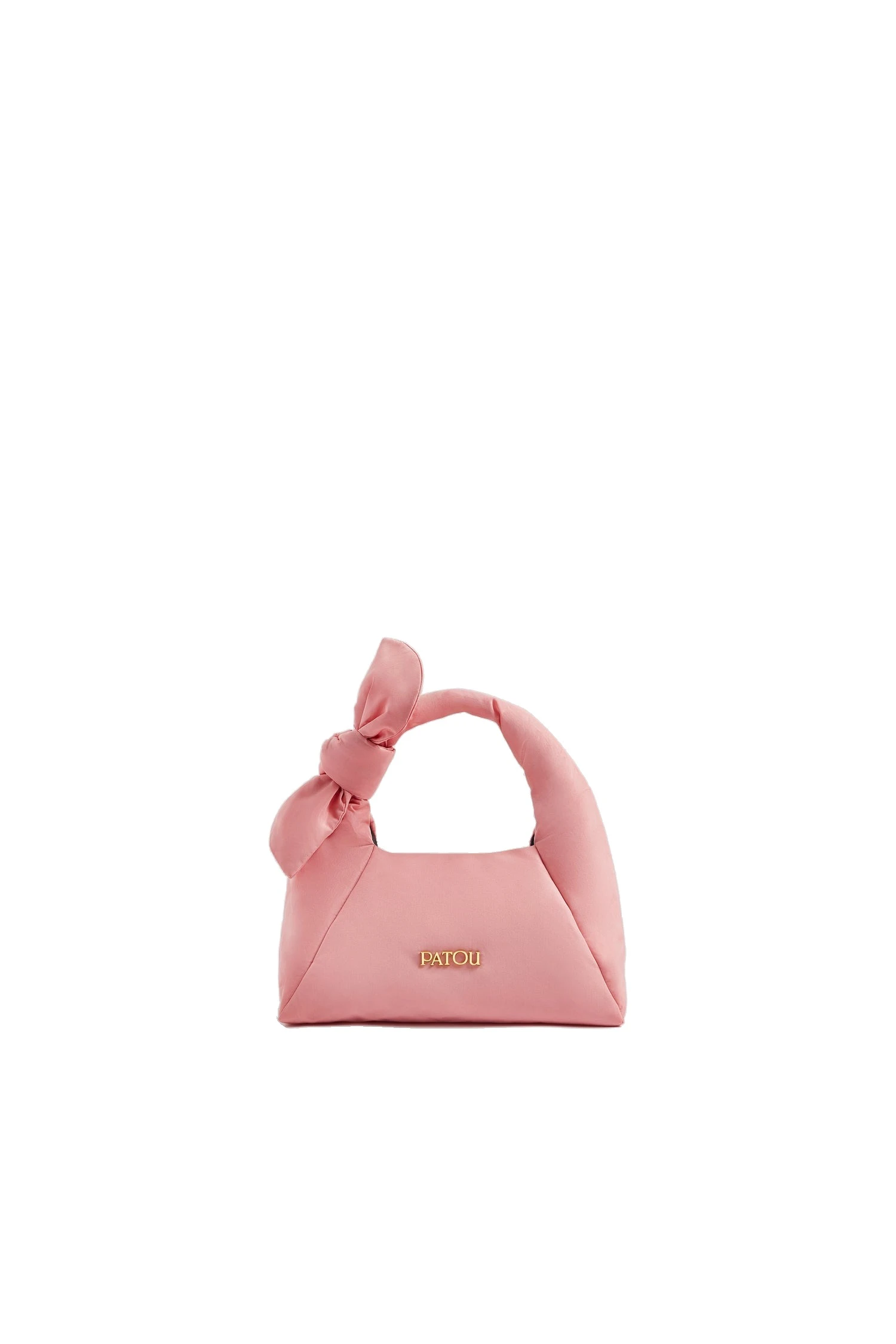 Patou Knotted bag in recycled polyester | Coveti Patou Knotted bag in Winter Bloom recycled polyester
