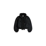 Patou La Patou Blouse in Black recycled faille