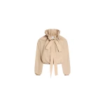 Patou La Patou Blouse in Dune recycled faille
