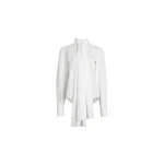 Patou Lavallière blouse in White organic cotton