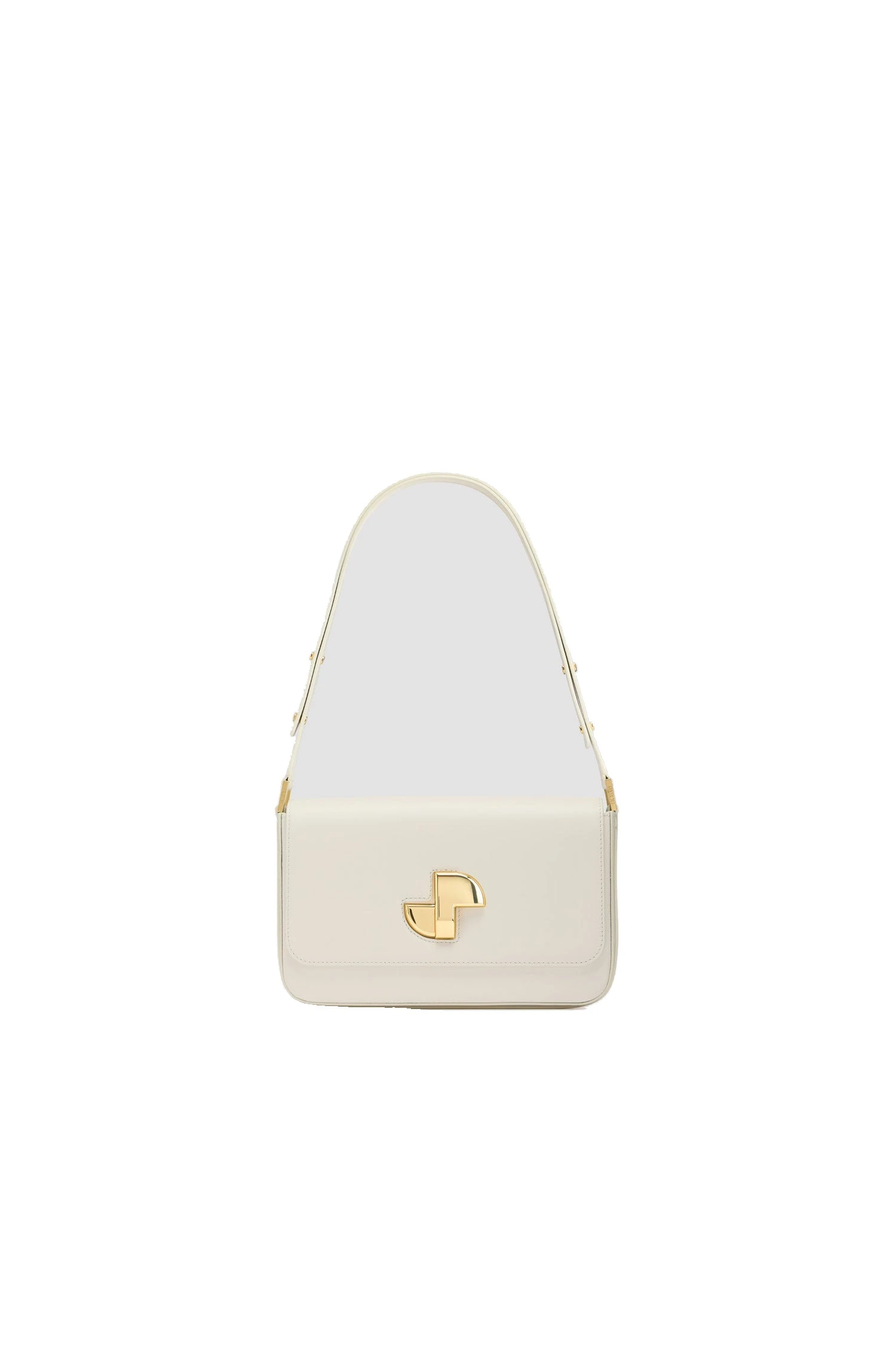 Patou Le Classic Lock bag in leather | Buy Designer Bags at Coveti Patou Le Classic Lock bag in Angora leather