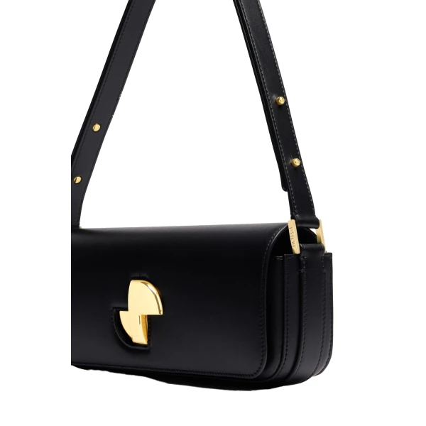 Le Lock bag in Black leather - Image 2