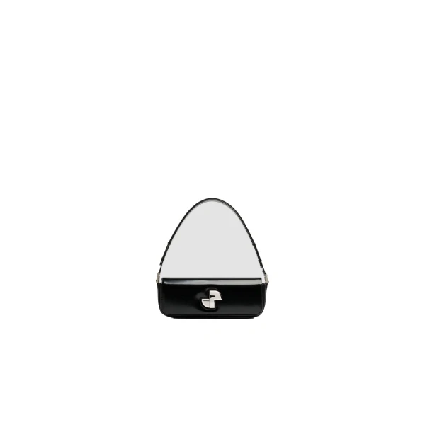 Le Lock bag in Black leather