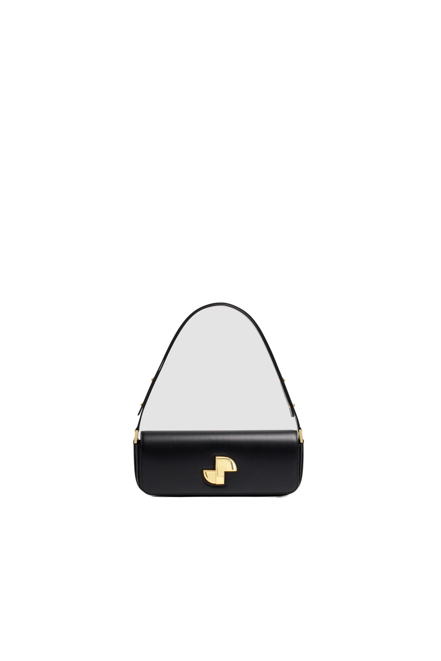 Patou Le Lock bag in leather | Buy Designer Bags at Coveti Patou Le Lock bag in Black leather