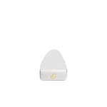Patou Le Lock bag in White leather