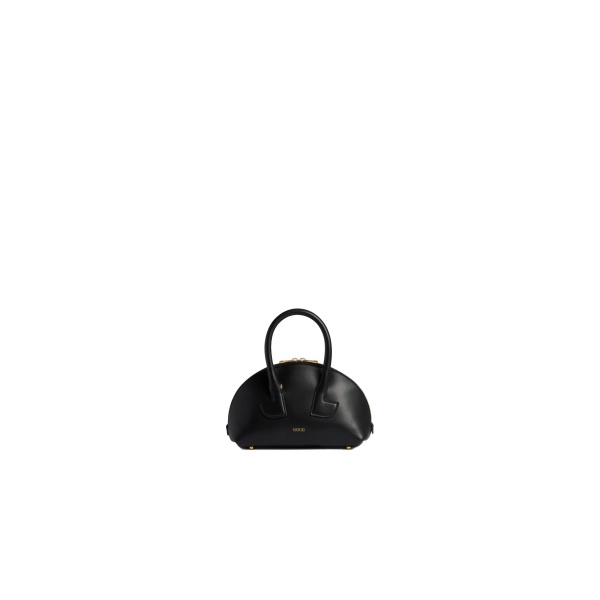Patou Le Patou Bowling bag in Black leather