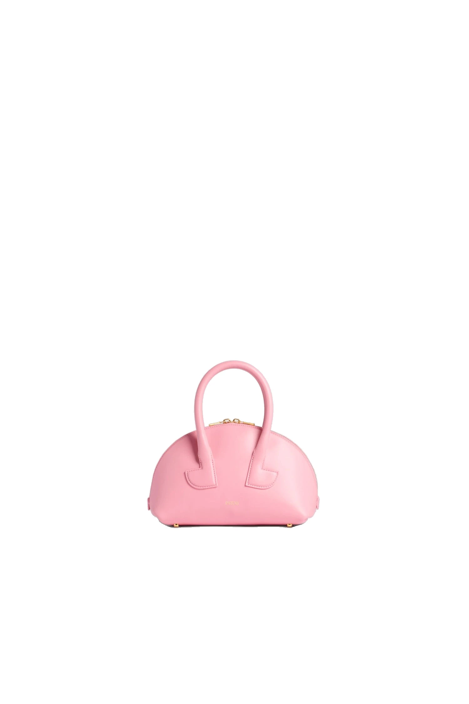 Le Patou Bowling bag in leather | Buy Designer Bags at Coveti Patou Le Patou Bowling bag in Primrose Pink leather