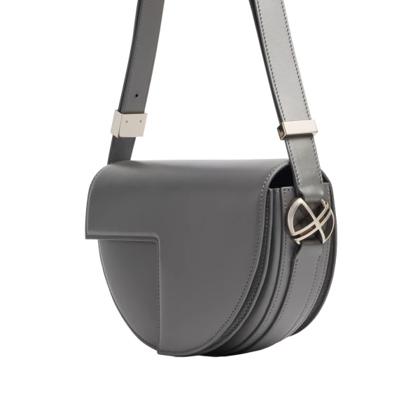 Le Patou leather bag in Stormy Sea - Image 2