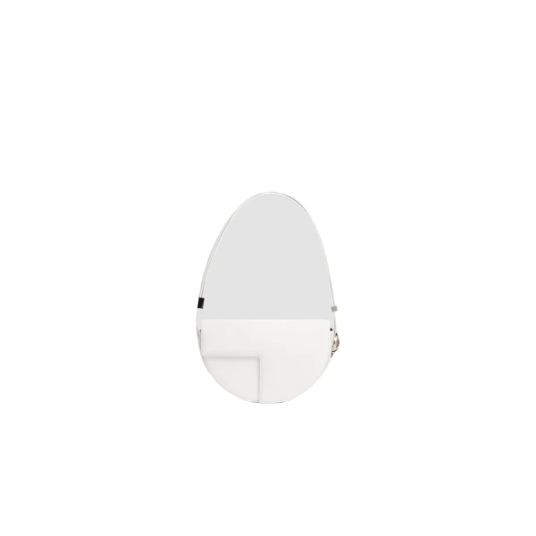 Patou Le Patou leather bag in White Silver