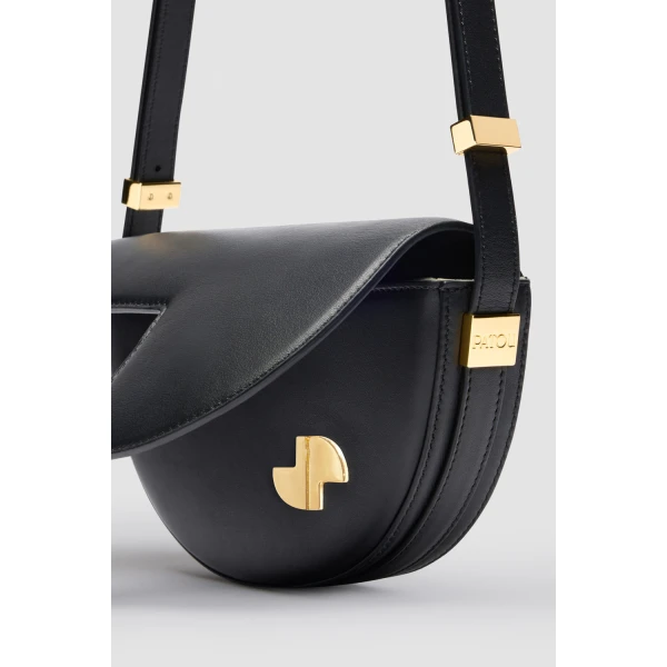 Le Petit Patou bag in Black leather - Image 2