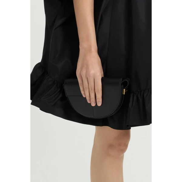 Le Petit Patou bag in Black leather - Image 3