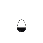 Patou Le Petit Patou bag in Black leather
