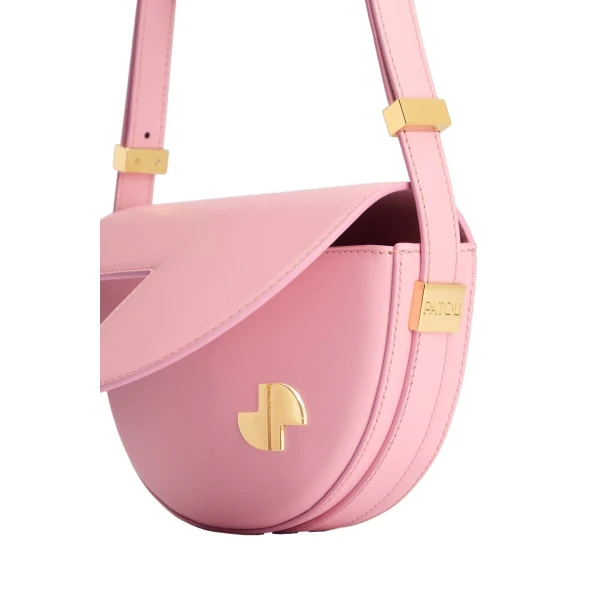 Le Petit Patou bag in Rosebloom Pink leather - Image 2