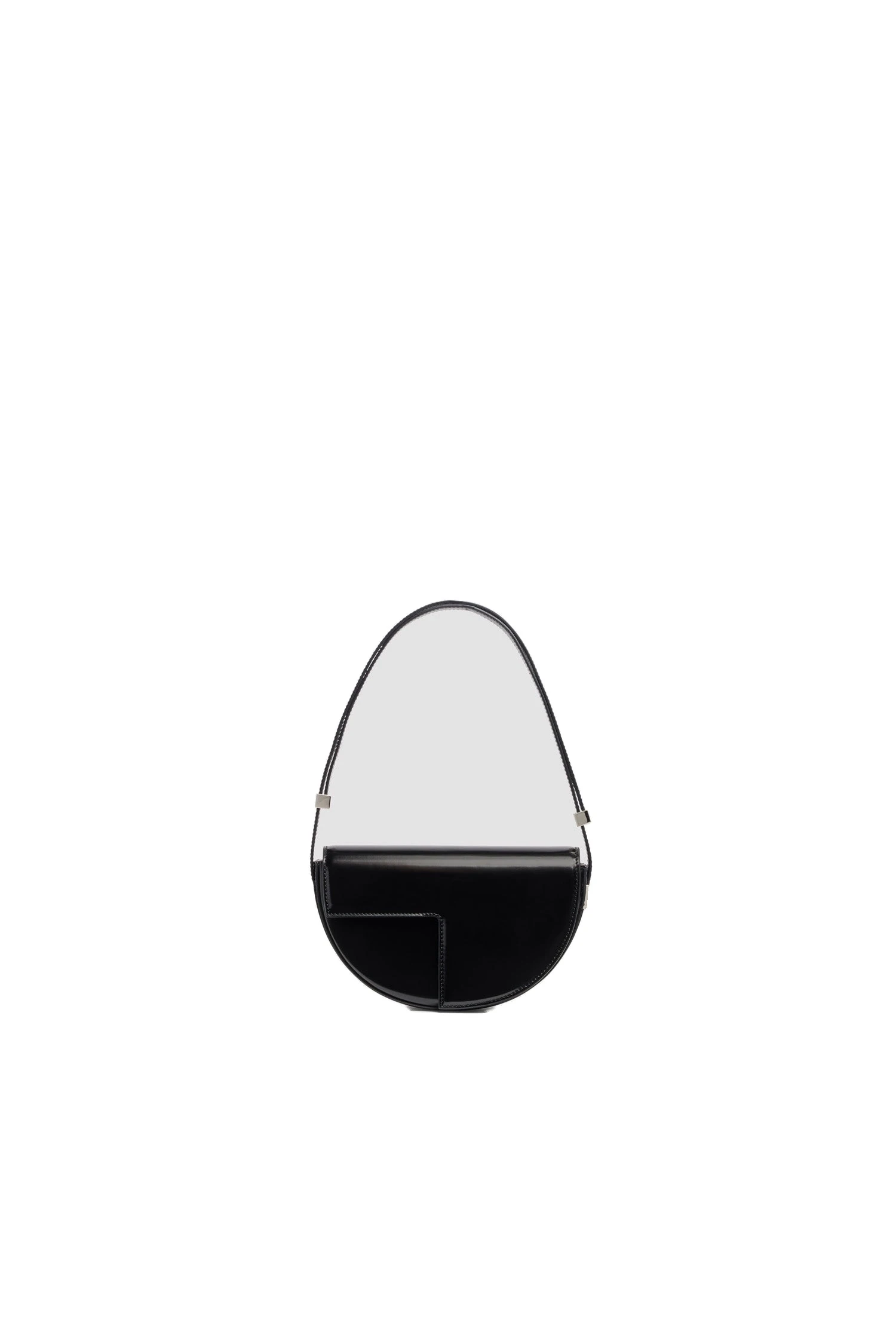 Le Petit Patou leather bag | Buy Designer Bags at Coveti Patou Le Petit Patou leather bag in Black Silver
