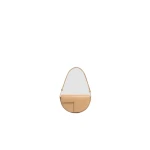Patou Le Petit Patou leather bag in Sand