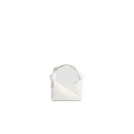 Patou Leather bag in White Silver