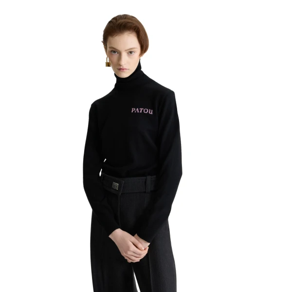 Lock flared tailored trousers in Mercury wool - Image 4