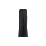 Patou Lock flared tailored trousers in Mercury wool