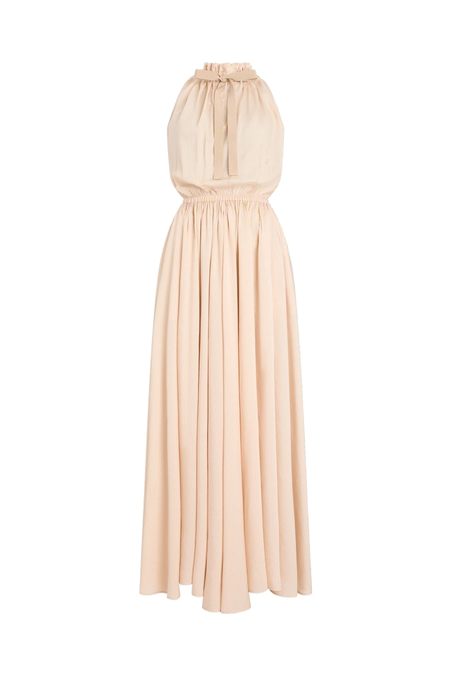 Patou Long blended silk beach dress in Shell Beach Stripes | Dresses | Coveti Patou Long blended silk beach dress in Shell Beach Stripes