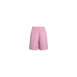 Patou Longline shorts in Pink Stripes printed sustainable cotton