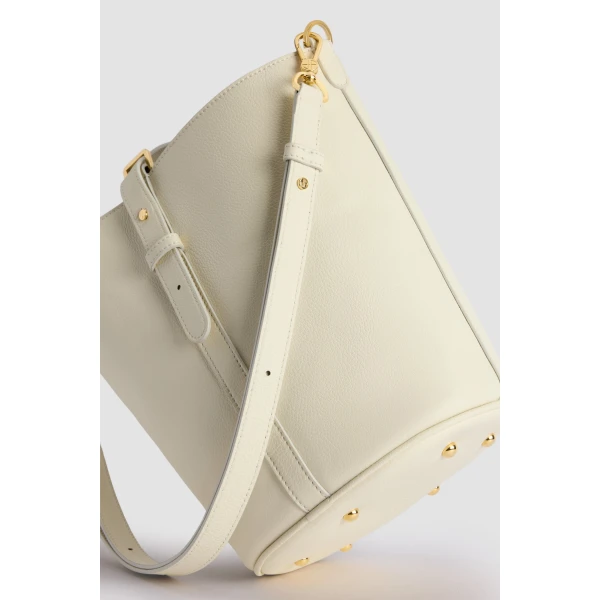 Medium JP bucket bag in Angora leather - Image 2