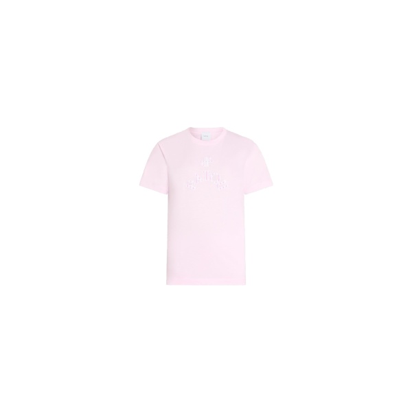 Patou Organic cotton Patou JP poplin t-shirt in Candy Pink