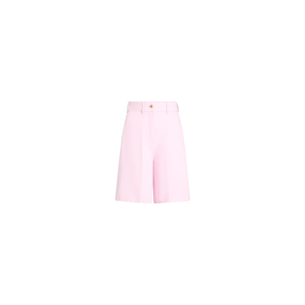 Patou Organic cotton bermuda shorts in Pink Sunset