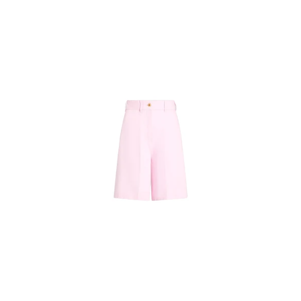 Patou Organic cotton bermuda shorts in Pink Sunset