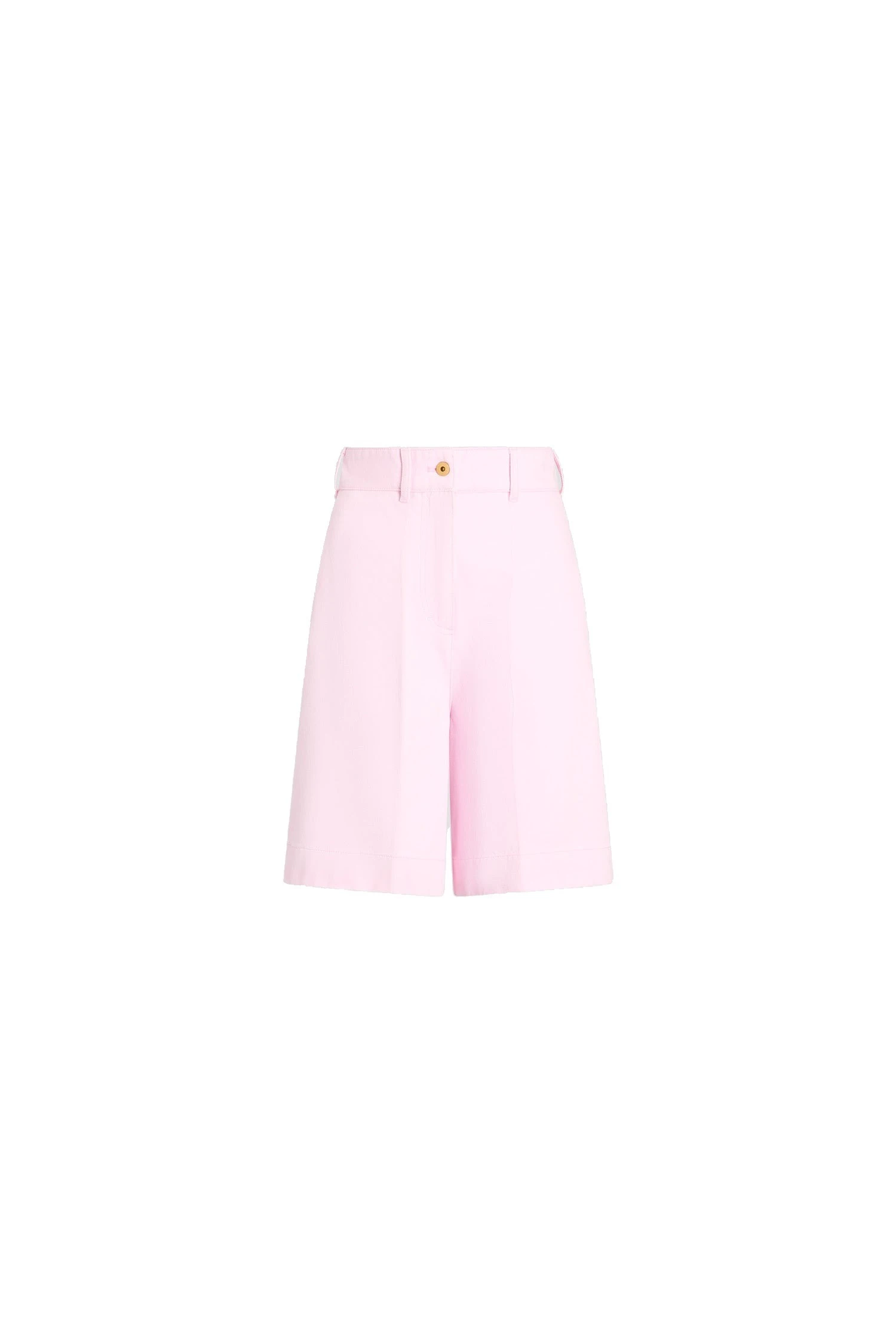 Patou Organic cotton bermuda shorts in Pink Sunset | Shorts | Coveti Patou Organic cotton bermuda shorts in Pink Sunset