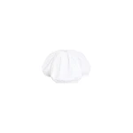 Patou Organic cotton bubble top in White