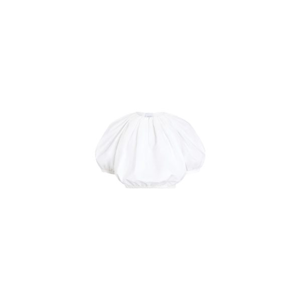 Patou Organic cotton bubble top in White