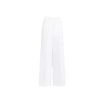 Patou Organic cotton elasticated waist trousers in White