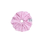 Patou Organic cotton maxi scrunchie in Bougainvillea Stripes
