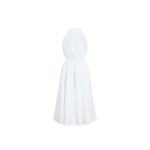 Patou Organic cotton midi dress in White